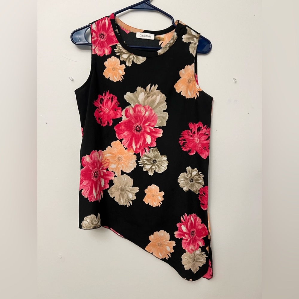 Calvin Klein Business Casual Asymmetrical Shirt